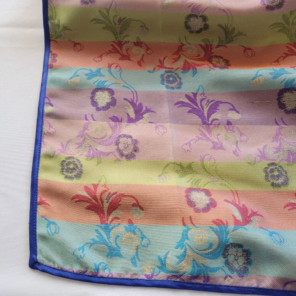 Tangyi Vintage Asian/Japanese Custom-made Floral Purple Dress (Size: S)